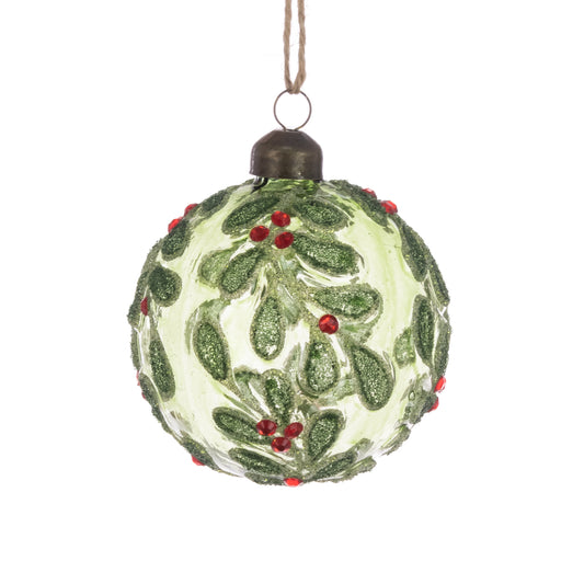 Glass Eden Bauble 8cm