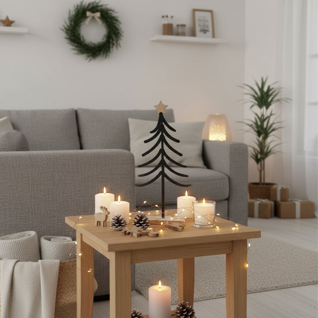 METAL Tree Tabletop 26cm by Floralsilk