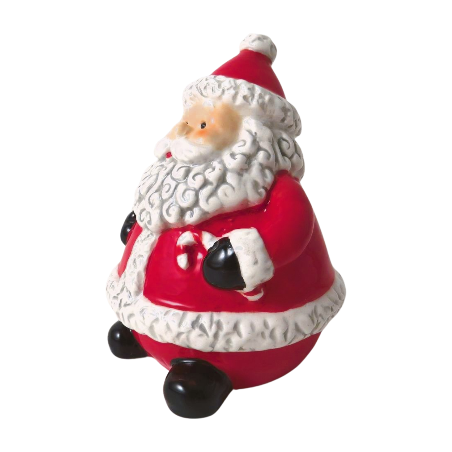 Ceramic Santa Christmas Ornament - 3 Sizes