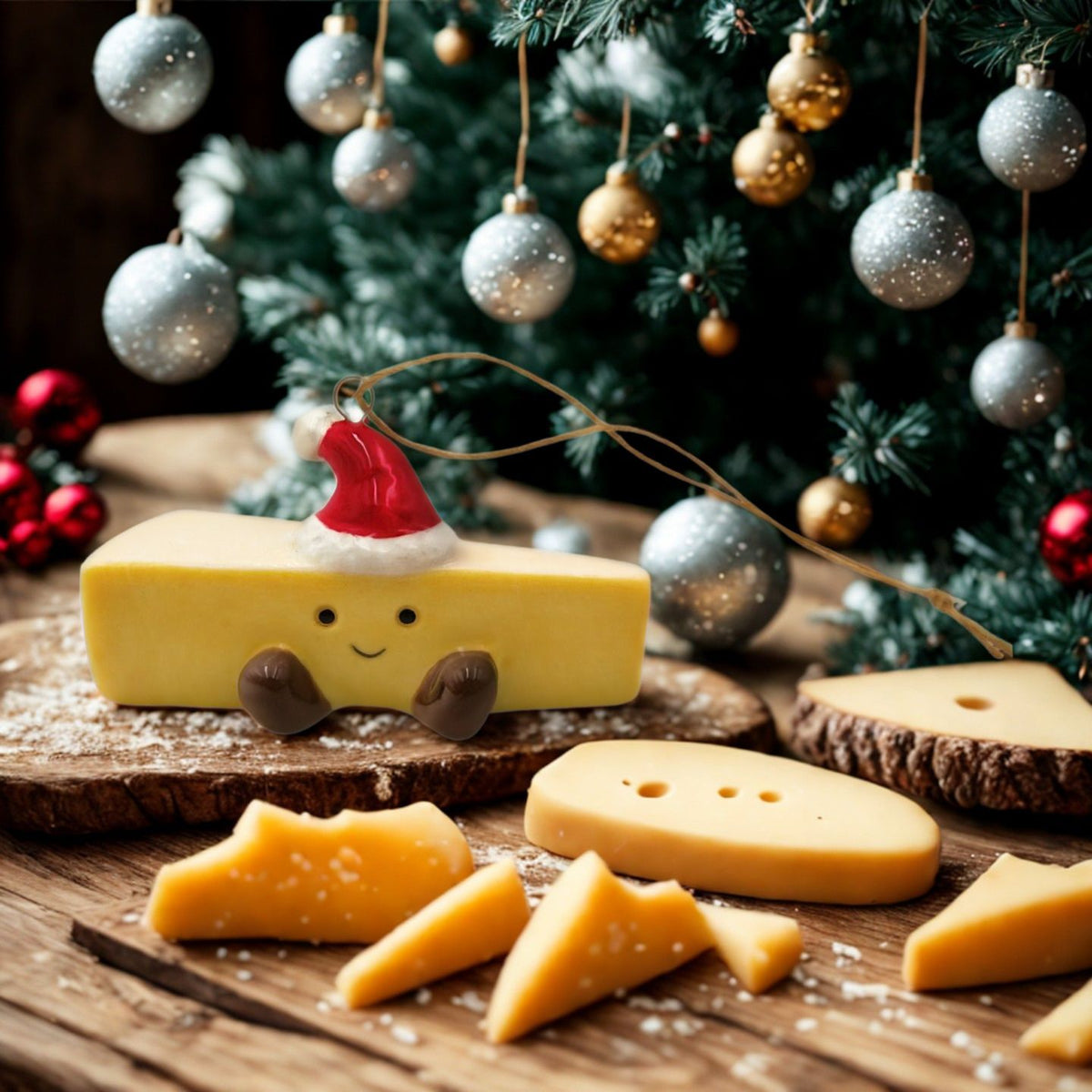 Christmas Brie Tree Decoration