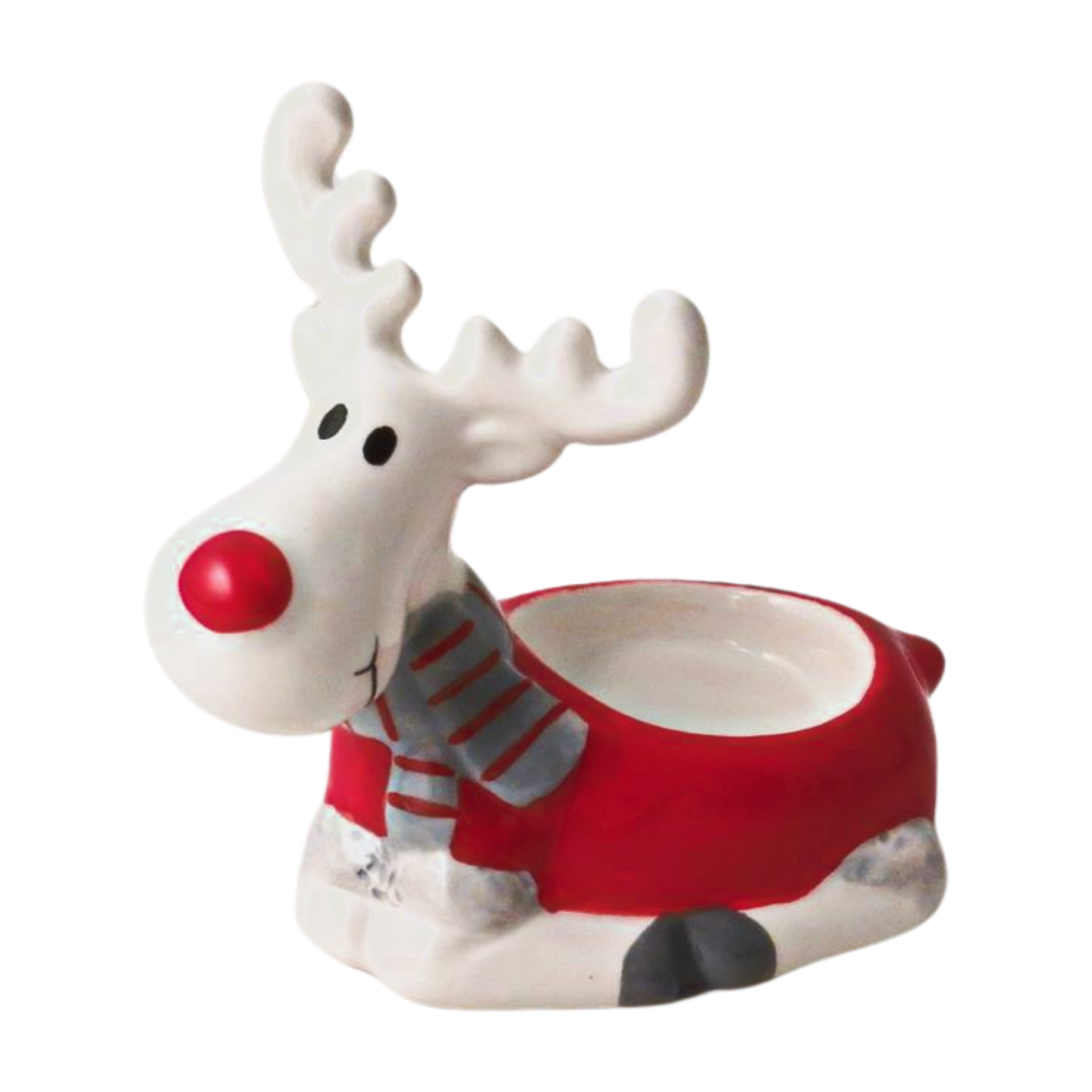 Ceramic Reindeer T-light Holder