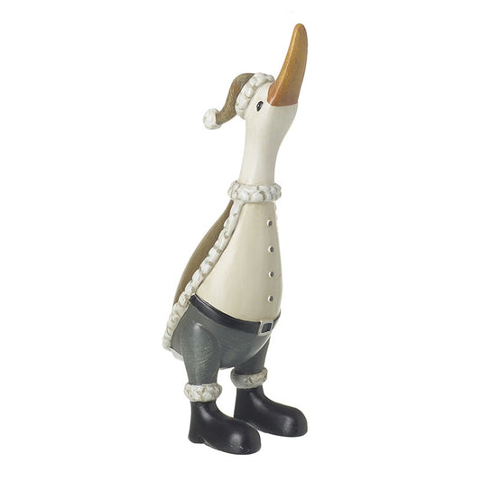 Festive Duck In Scarf & Boots - 3 Sizes