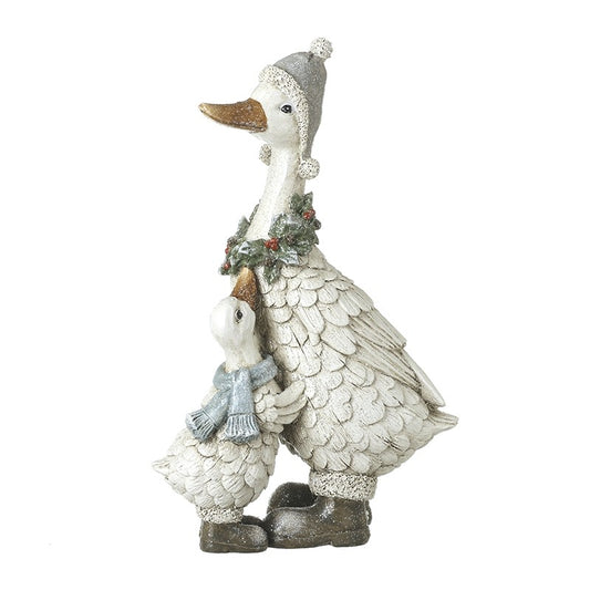 Christmas Duck With Duckling