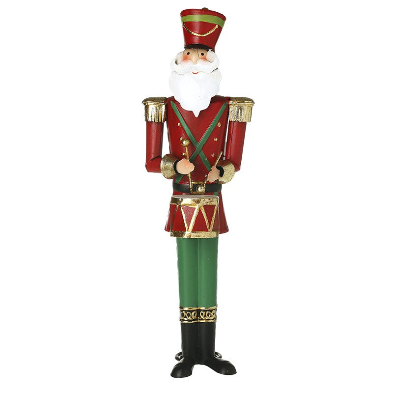 Green And Red Drummer Soldier