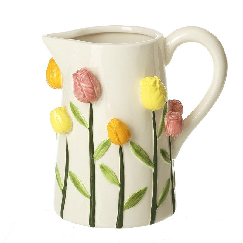 Ceramic Tulip Jug - Small or Large