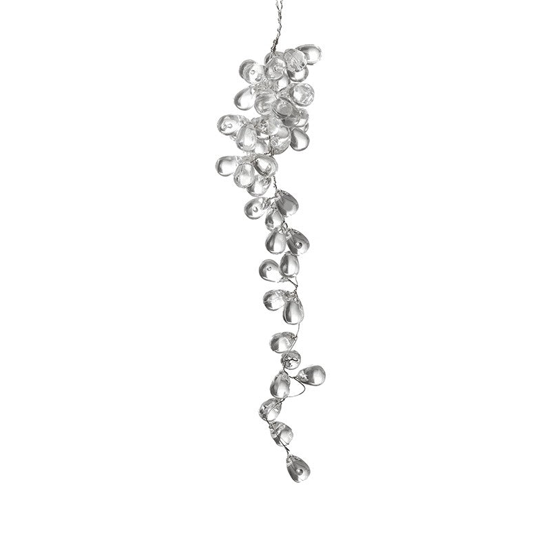 Small Hanging Acrylic Crystal Droplet 29cm