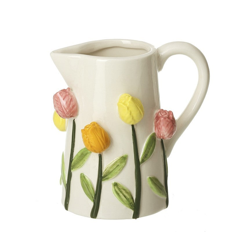 Ceramic Tulip Jug - Small or Large
