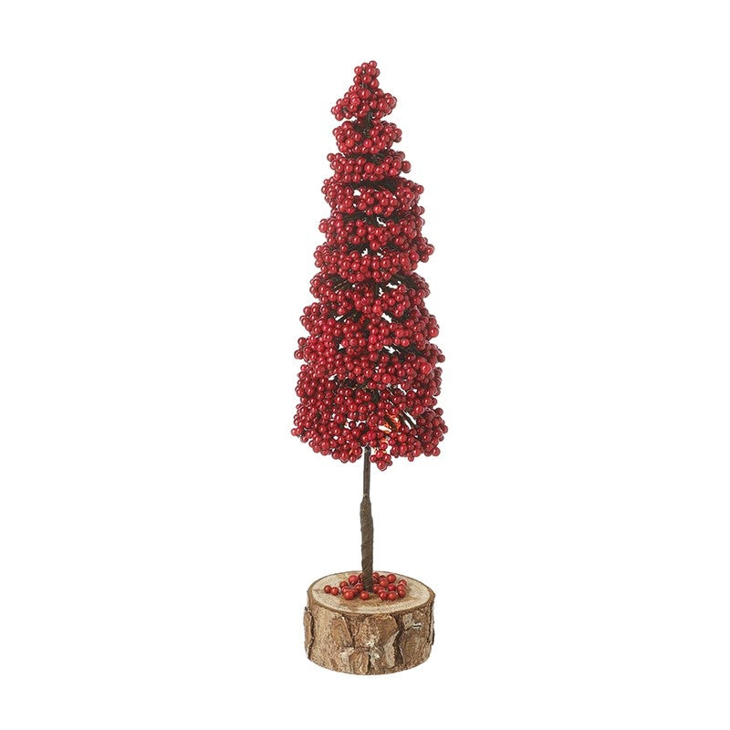 Red Berry Christmas Trees – 21cm or 27cm