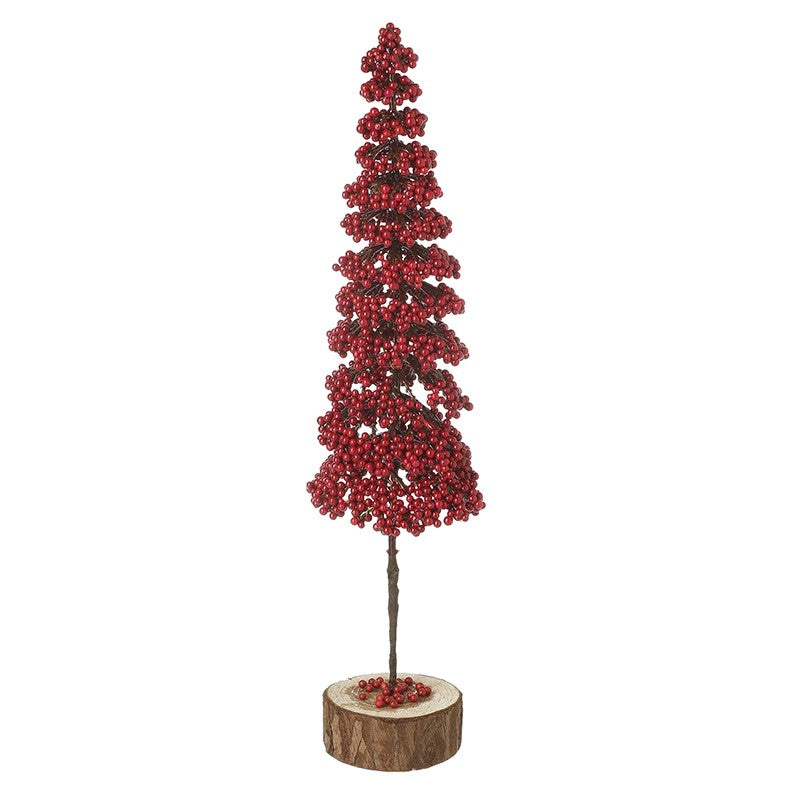 Red Berry Christmas Trees – 21cm or 27cm