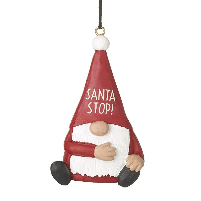 Santa Stop! Hanging Red Gonk