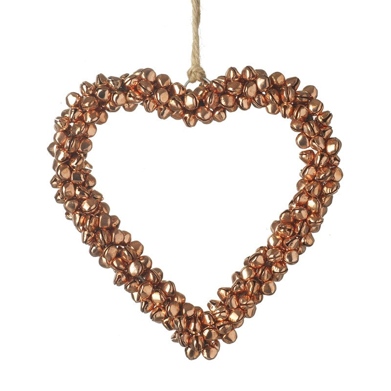 Copper Hanging Heart Decoration