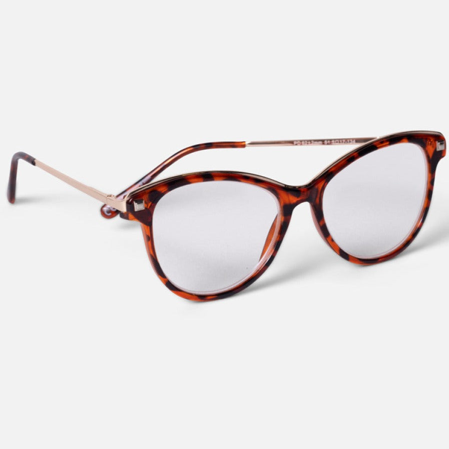 Easy Readers Metal Cat Eye Tortoiseshell Reading Glasses