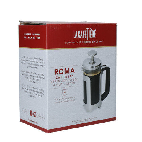 La Cafetière Roma 4 Cup Cafetière