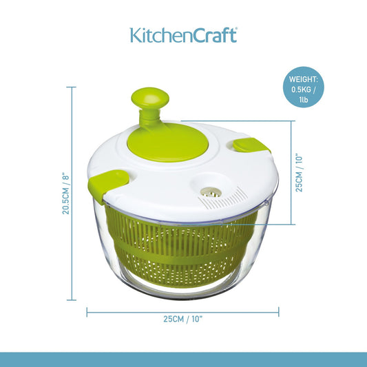 KitchenCraft Salad Spinner 25cm