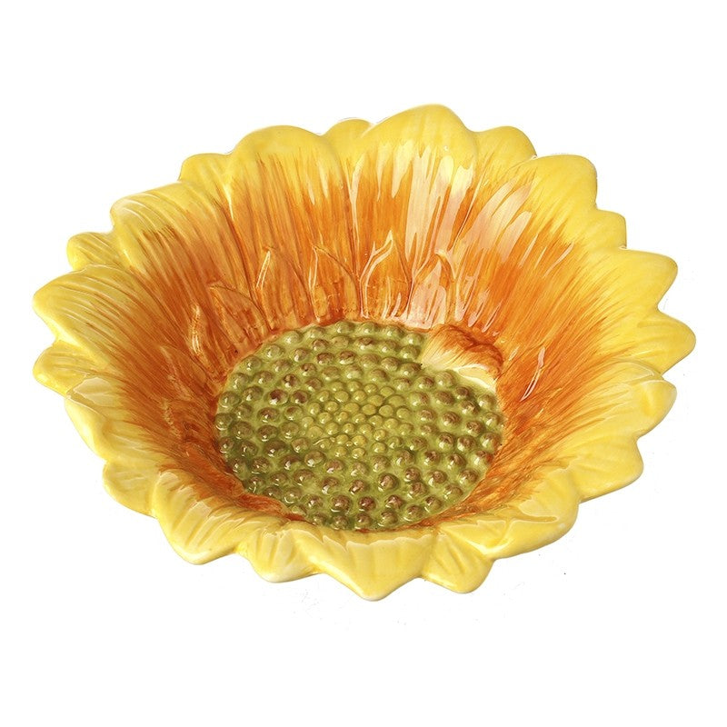 Small Ceramic Sunflower Bowl