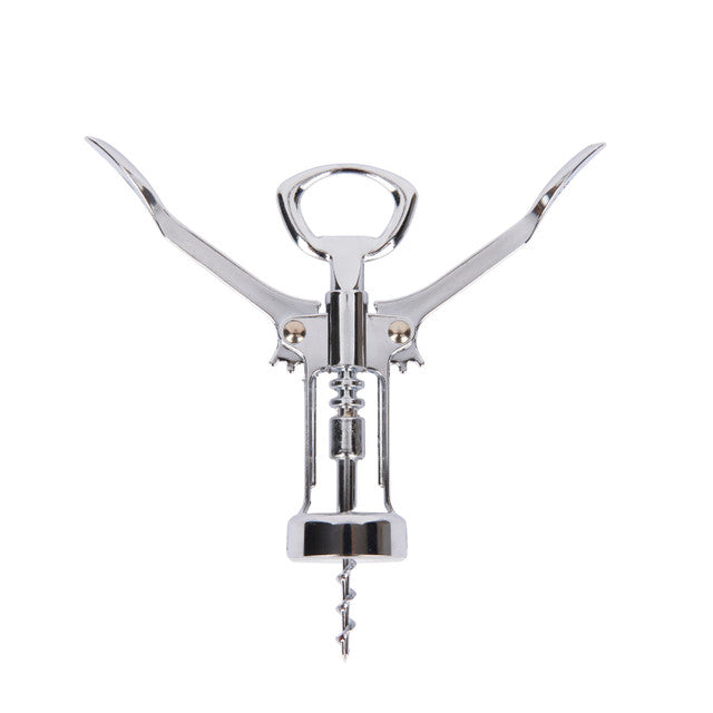 BarCraft Double Handled Chrome Wing Corkscrew