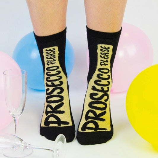 Ladies Prosecco Please Socks