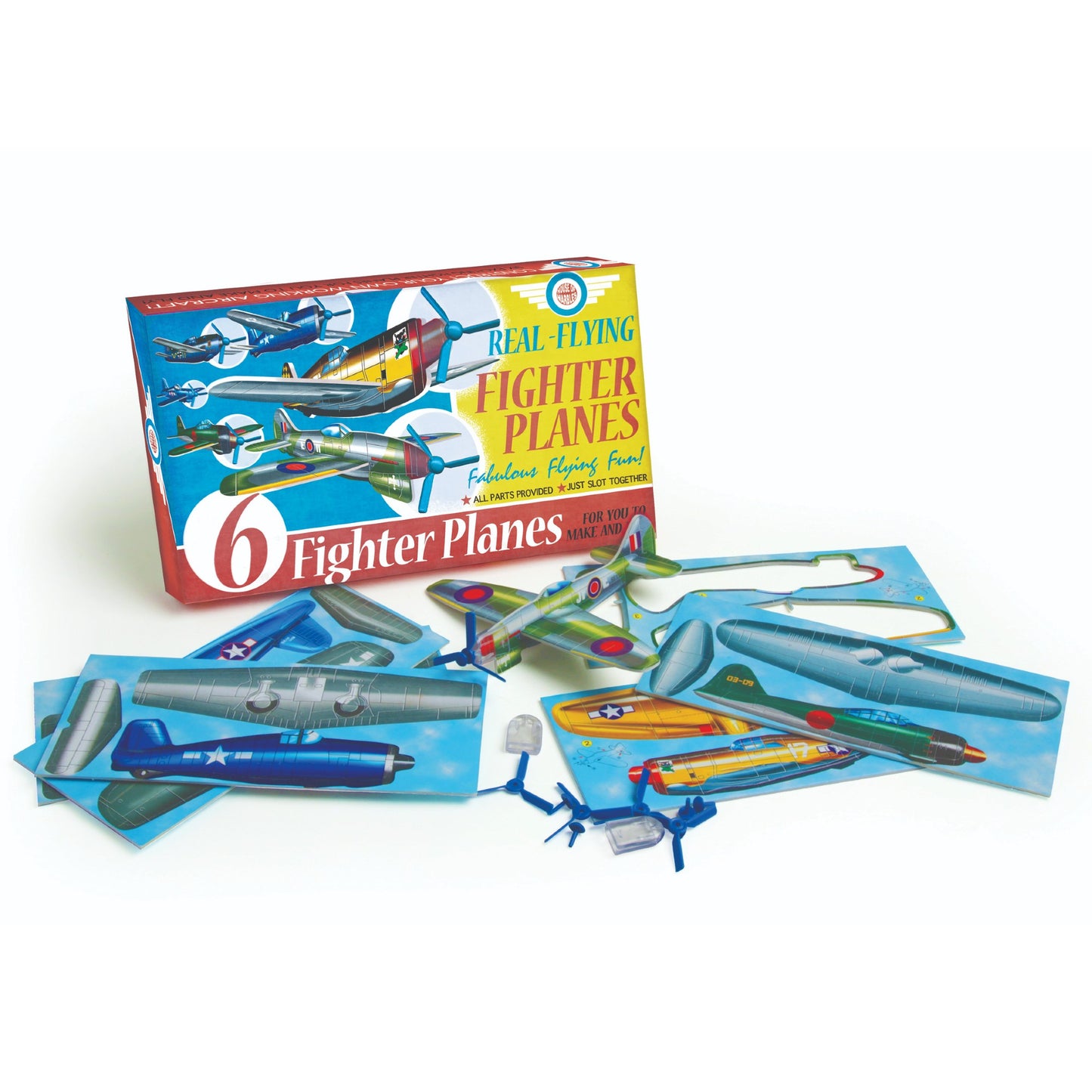 Fighter Planes Kit of 6 Planes