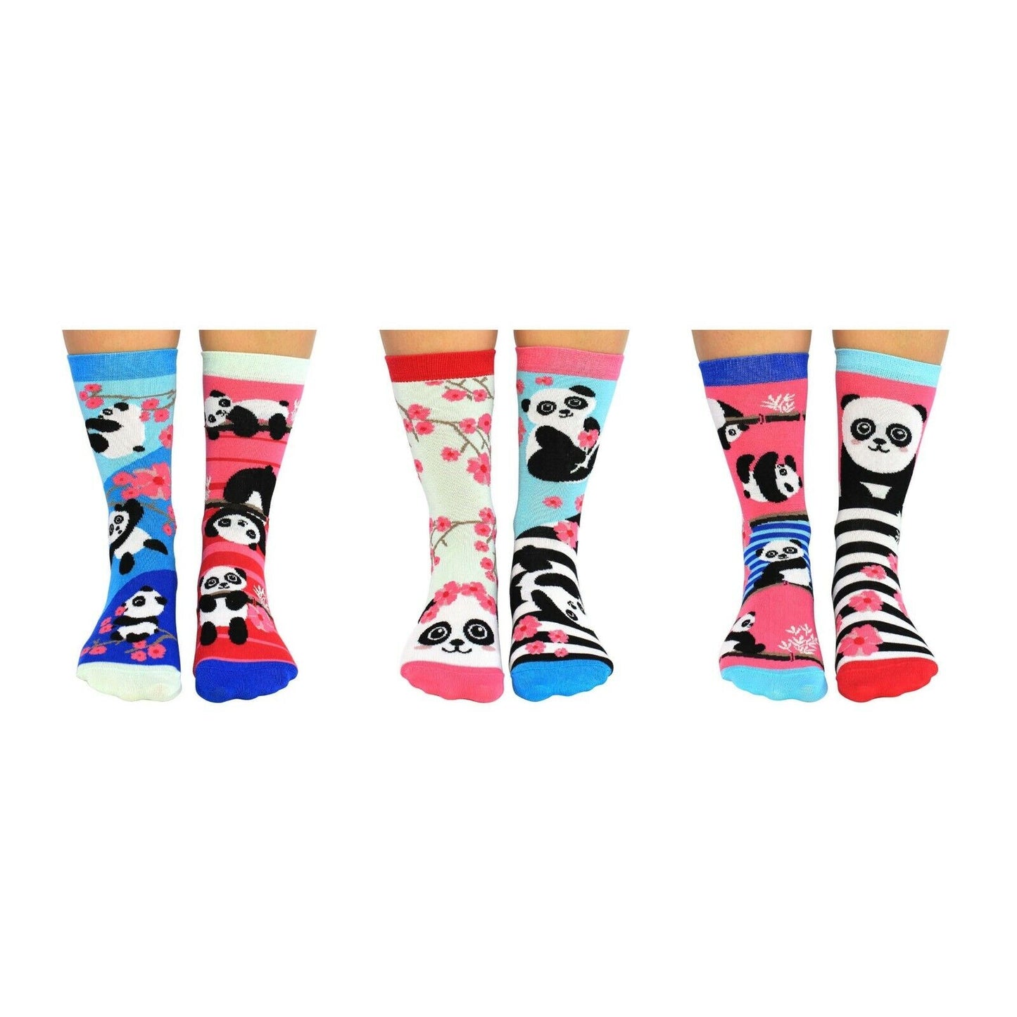 Bamboozle 6 Odd Socks Gift Box-Ladies Size 4-8