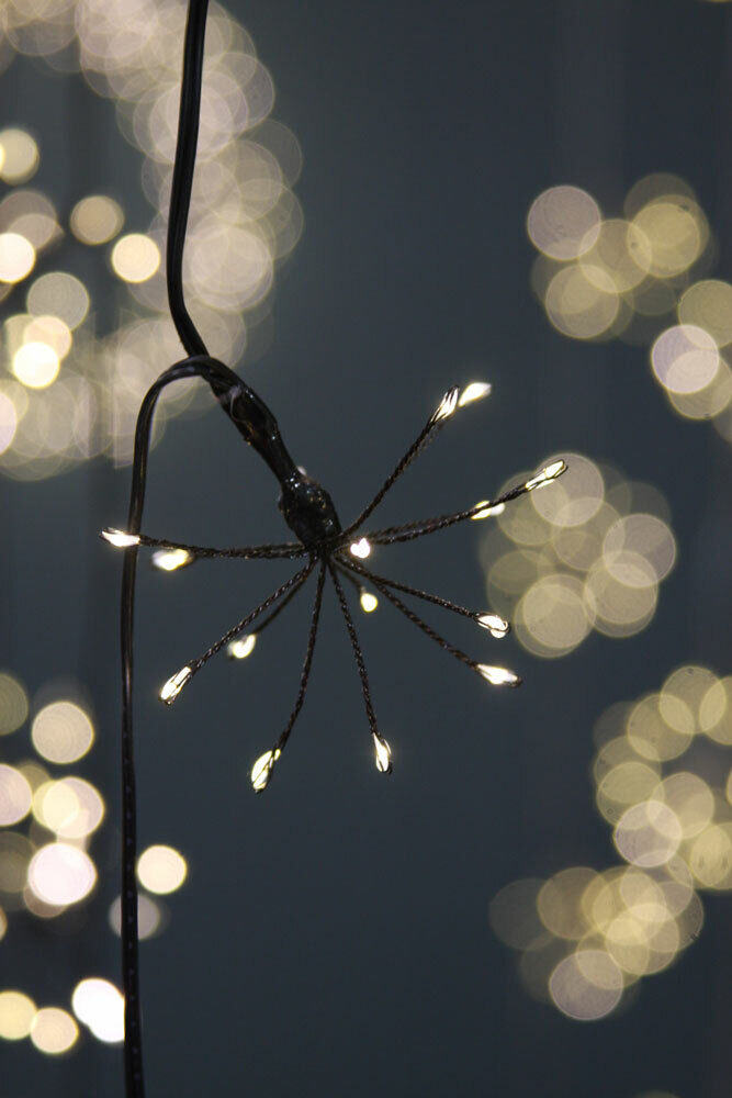 Starburst Chain Lights - Mains or Solar - Indoor or Outdoor