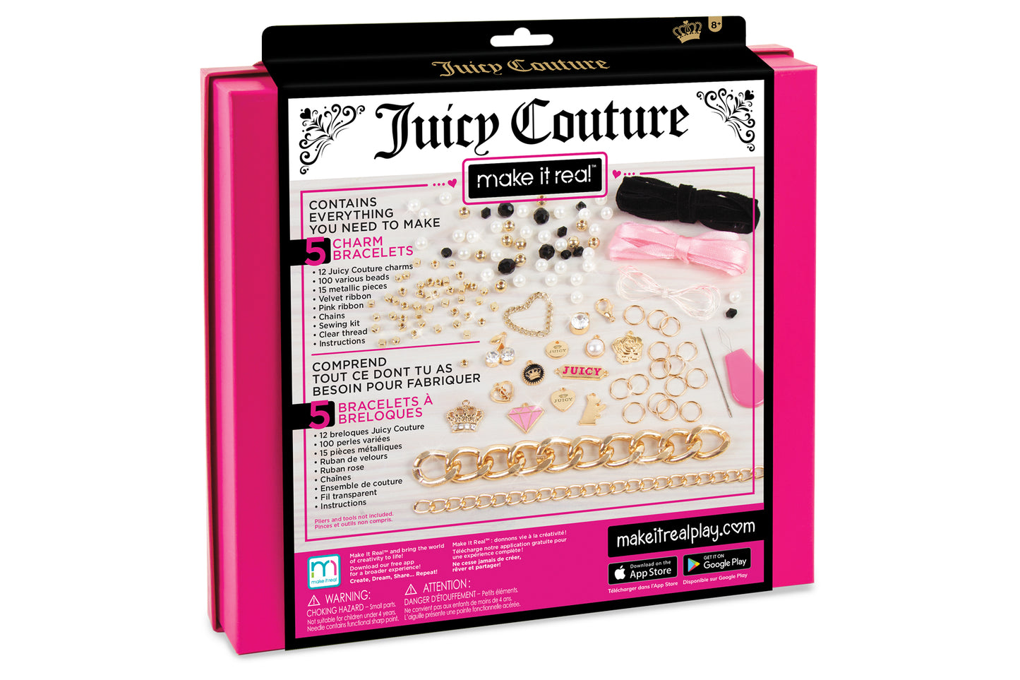 Juicy Couture DIY Chain and Charm Bracelet Kit