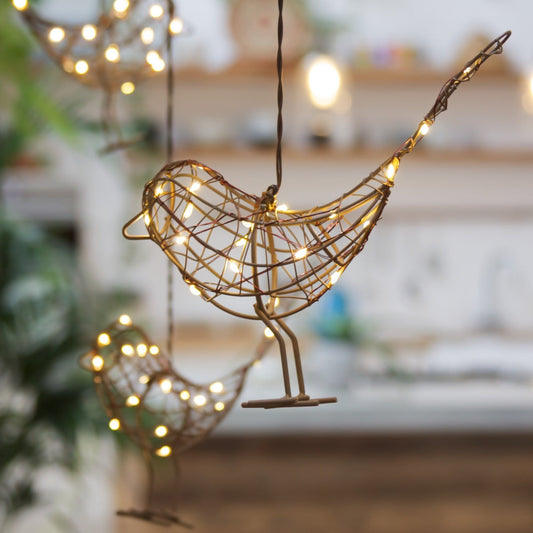 Hanging Robin LED Battery Powered, Indoor/Outdoor
