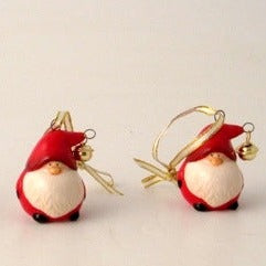 Small Santa Tree Decoration with Bell
