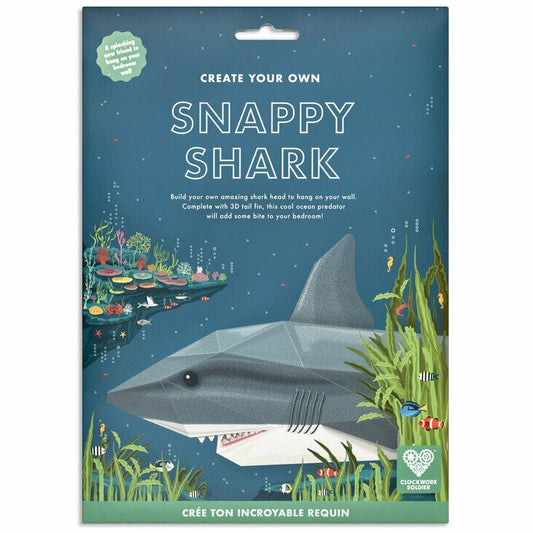 Create Your Own Wall Mounted Snappy 3D Shark