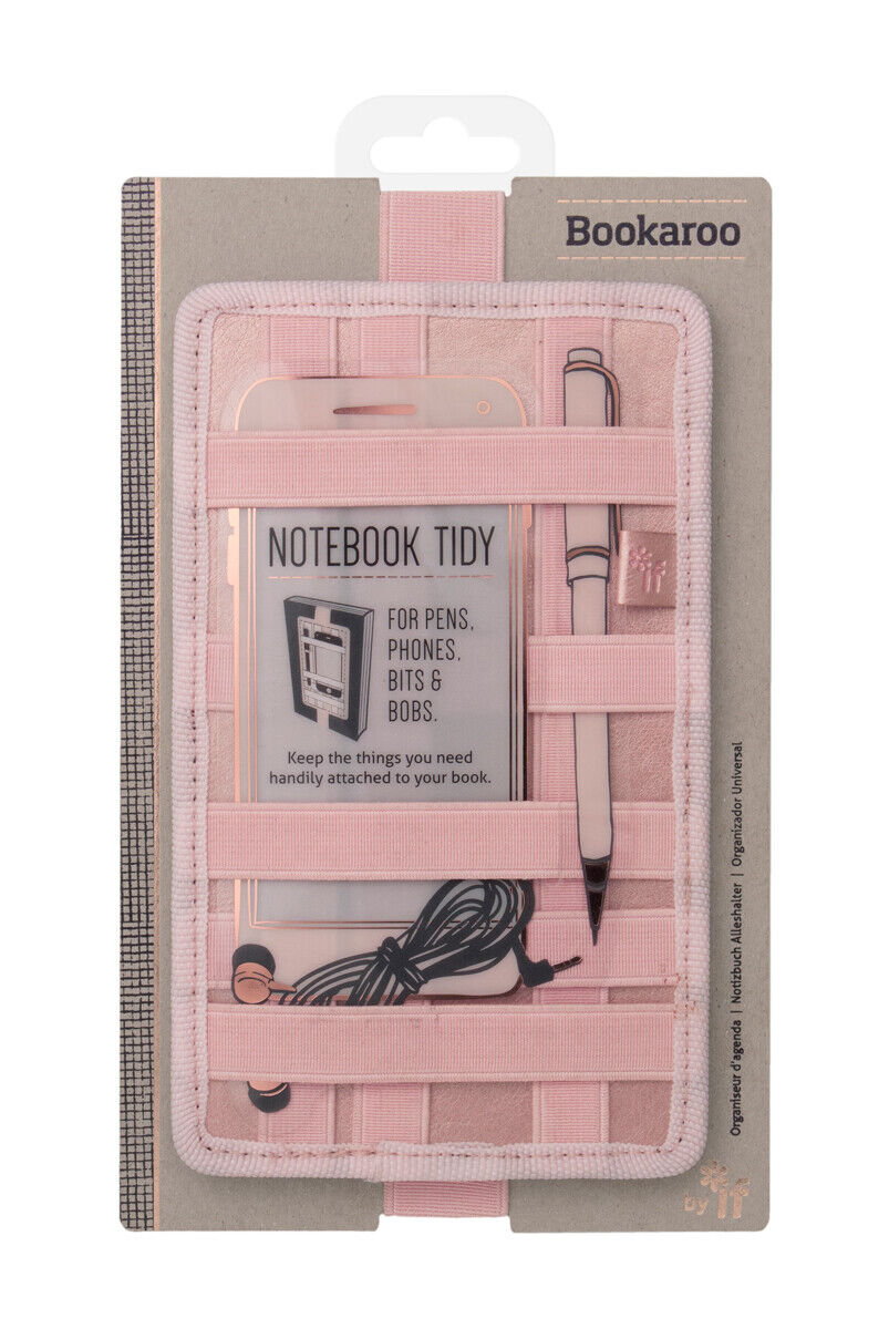 Bookaroo Notebook Tidy - For Pens, Phones, Bits and Bobs - Different Colours