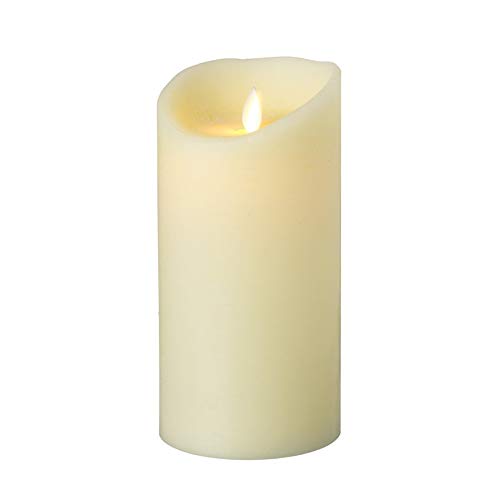 8x4 Flicker Wax Candle - Batteries Included