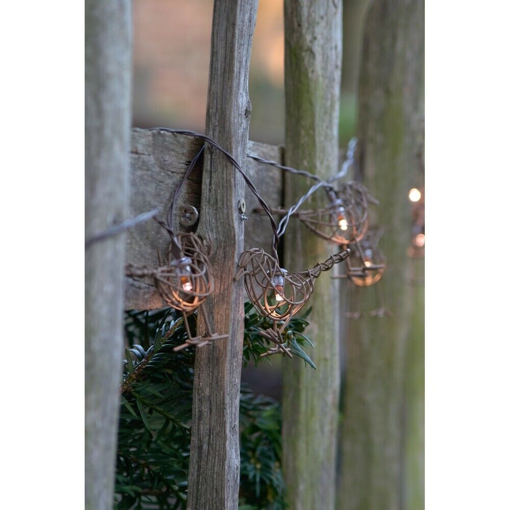 Robin Lights - Table Robin or Solar LED Light Chain or Hanging Robin