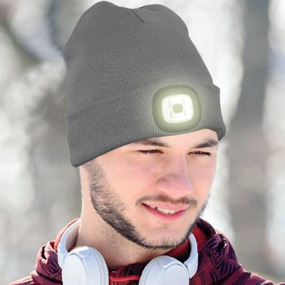 Beanie Brite - LED Light Up Hat - USB Chargeable