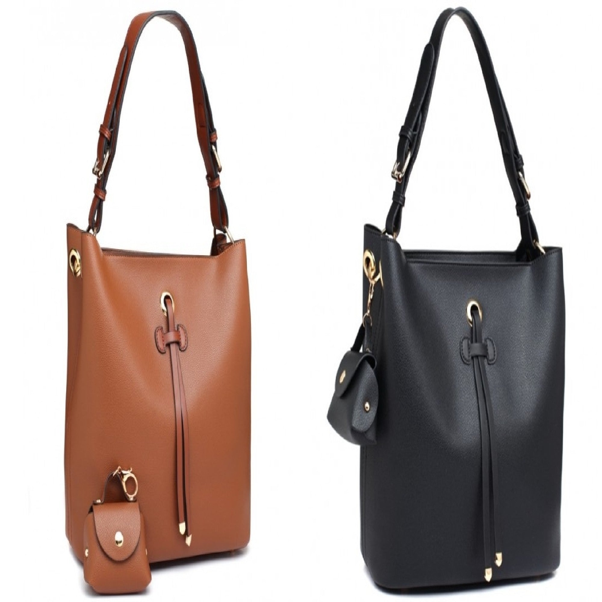 Black and brown bag best sale