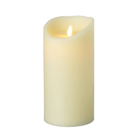 8x4 Flicker Wax Candle - Batteries Included