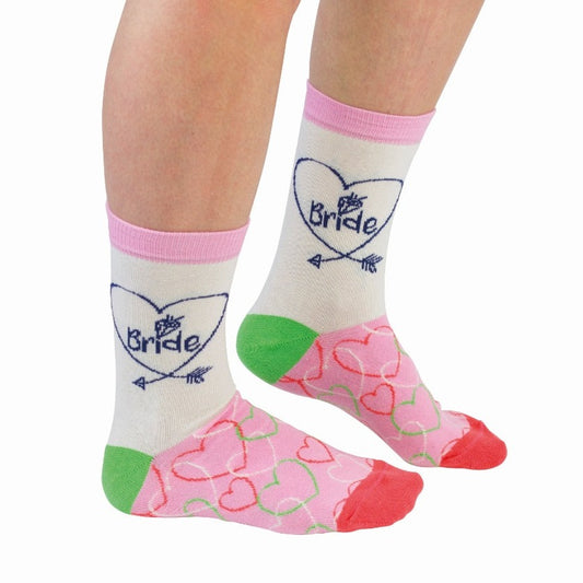 Ladies Special Occasion Socks -Bride