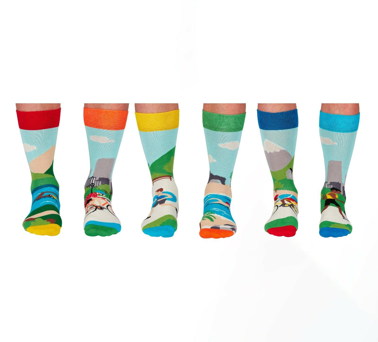 United Oddsocks - Men's Sockathlon Socks UK 6 - 11