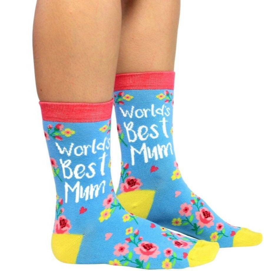 World's Best Mum Socks for Ladies
