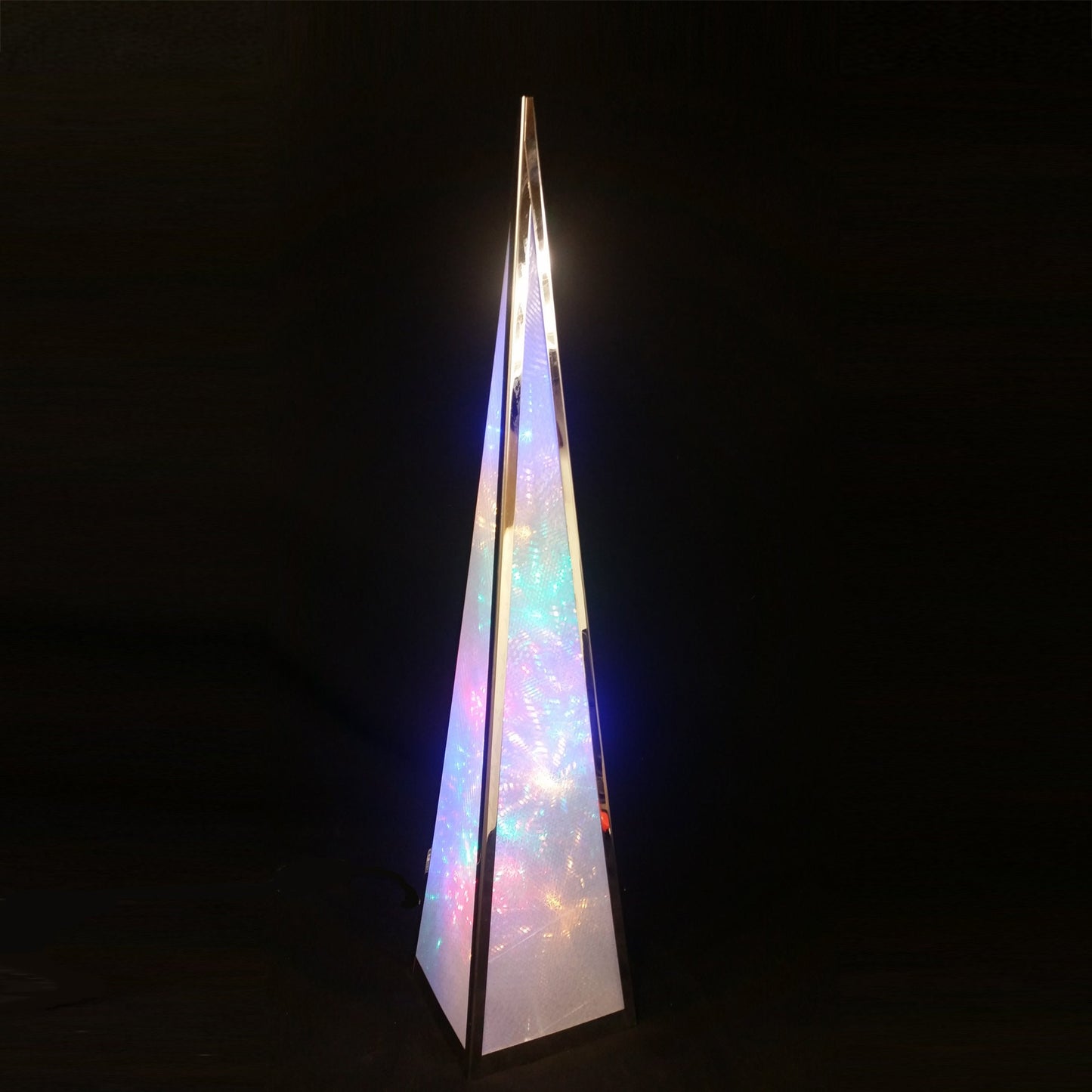 Starburst Pyramid Lantern - White or Rainbow - 45cm or 60cm